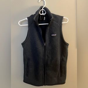 Patagonia Sweater Vest  - navy heather - size S